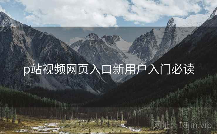 p站视频网页入口新用户入门必读  第2张
