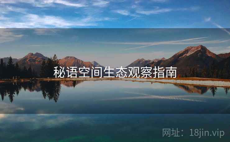 秘语空间生态观察指南  第2张