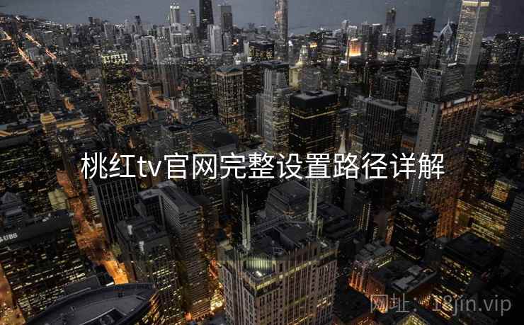 桃红tv官网完整设置路径详解  第2张