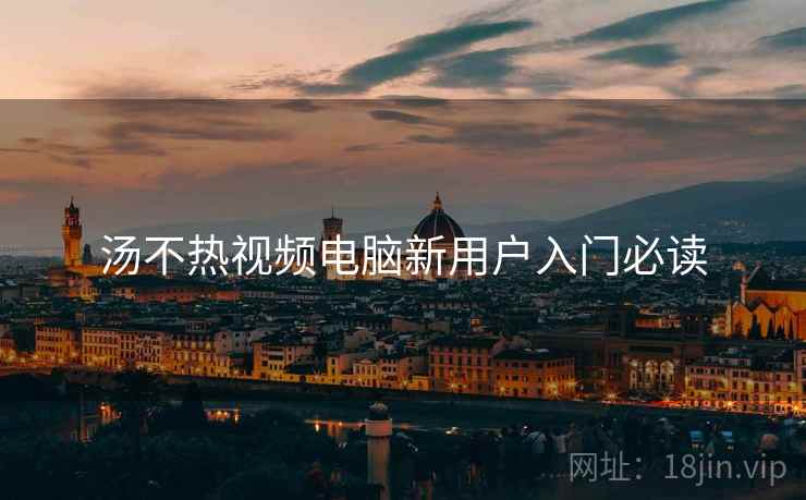 汤不热视频电脑新用户入门必读  第1张