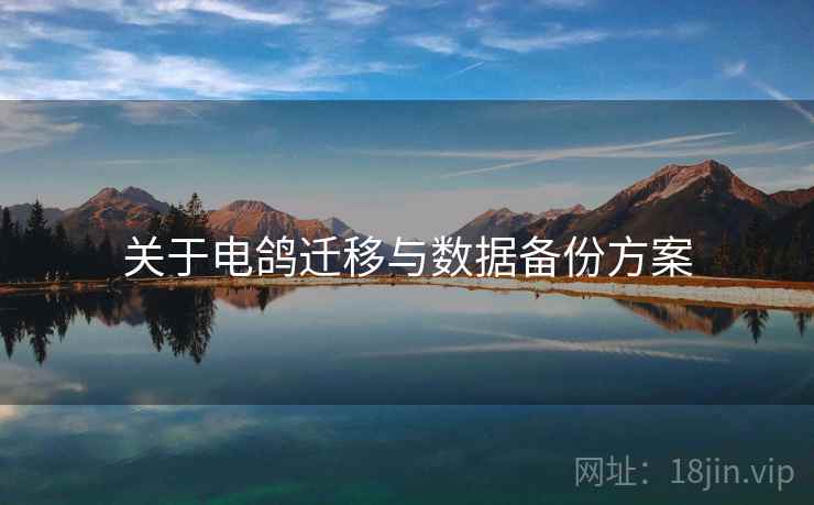 关于电鸽迁移与数据备份方案  第2张