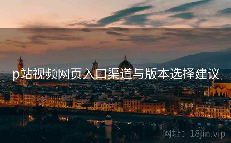 p站视频网页入口渠道与版本选择建议  第2张