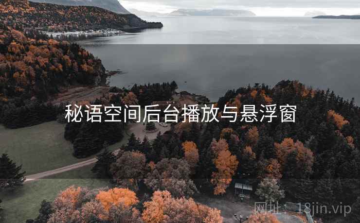 秘语空间后台播放与悬浮窗  第1张