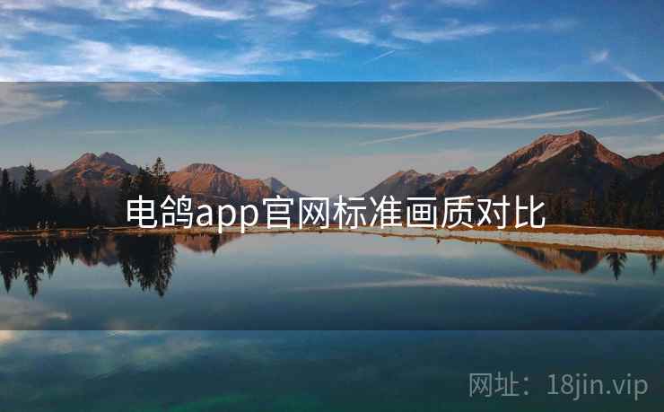 电鸽app官网标准画质对比  第1张