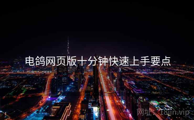 电鸽网页版十分钟快速上手要点  第1张