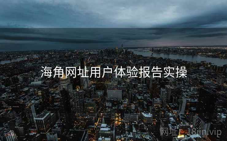 海角网址用户体验报告实操  第2张